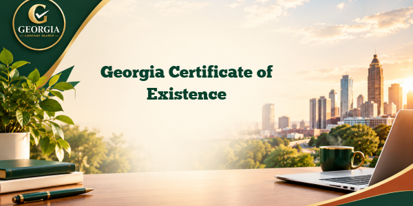 Georgia Certificate of Existence